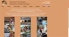 Desktop Screenshot of drechslerei-kempf.de