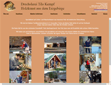 Tablet Screenshot of drechslerei-kempf.de